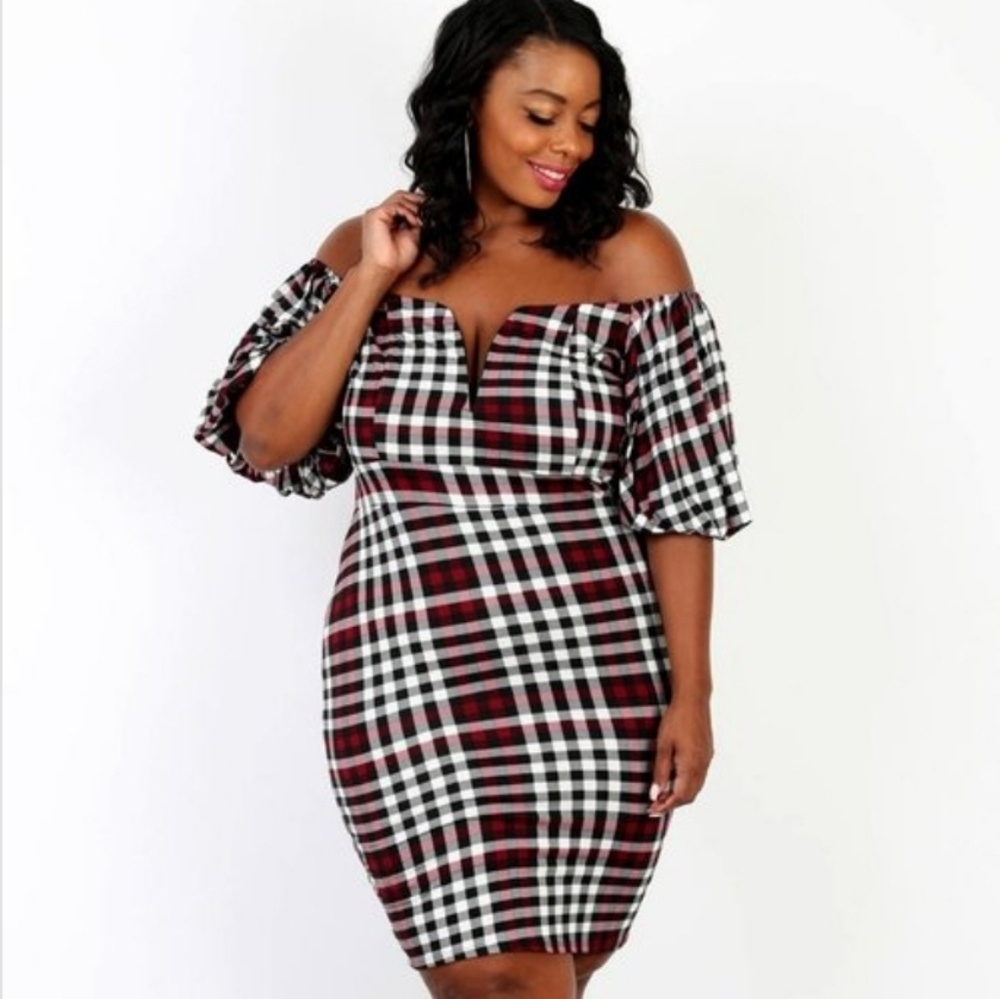Plaid Dress